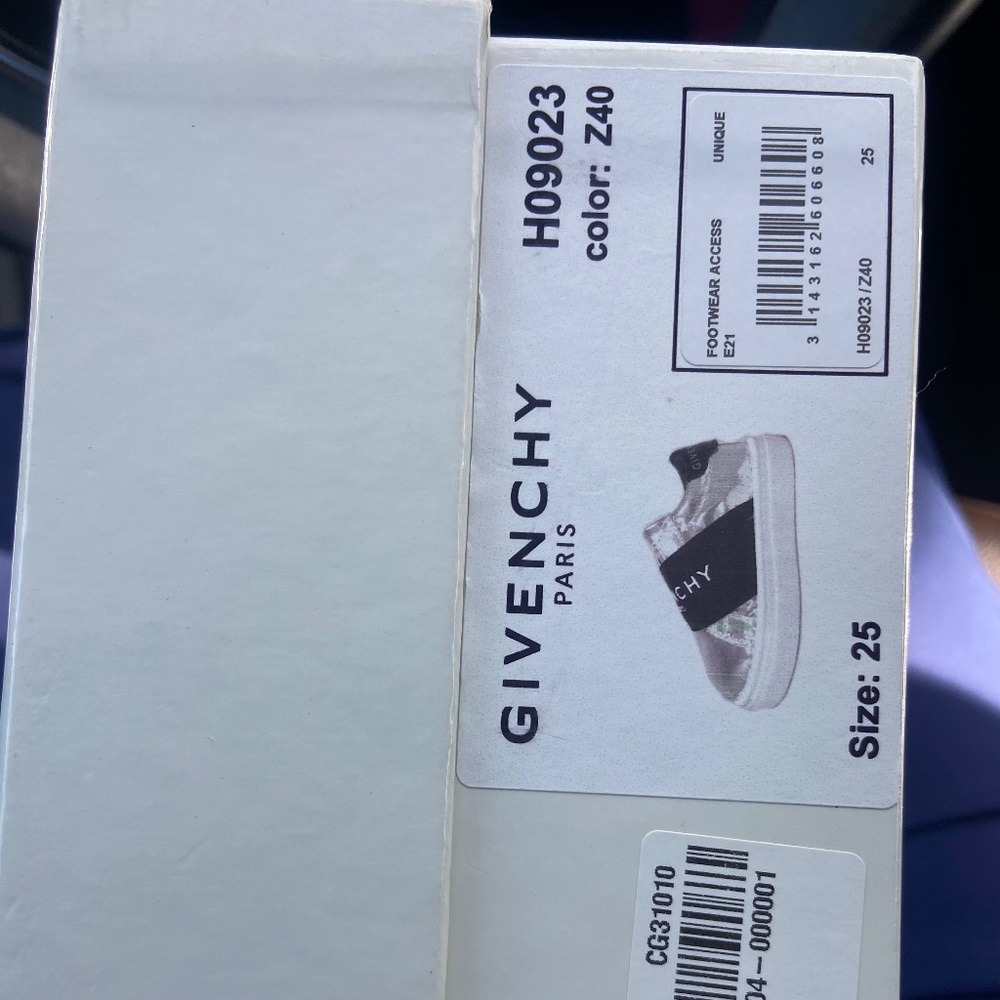 Toddler givenchy sneakers real authentic from child play clothing site